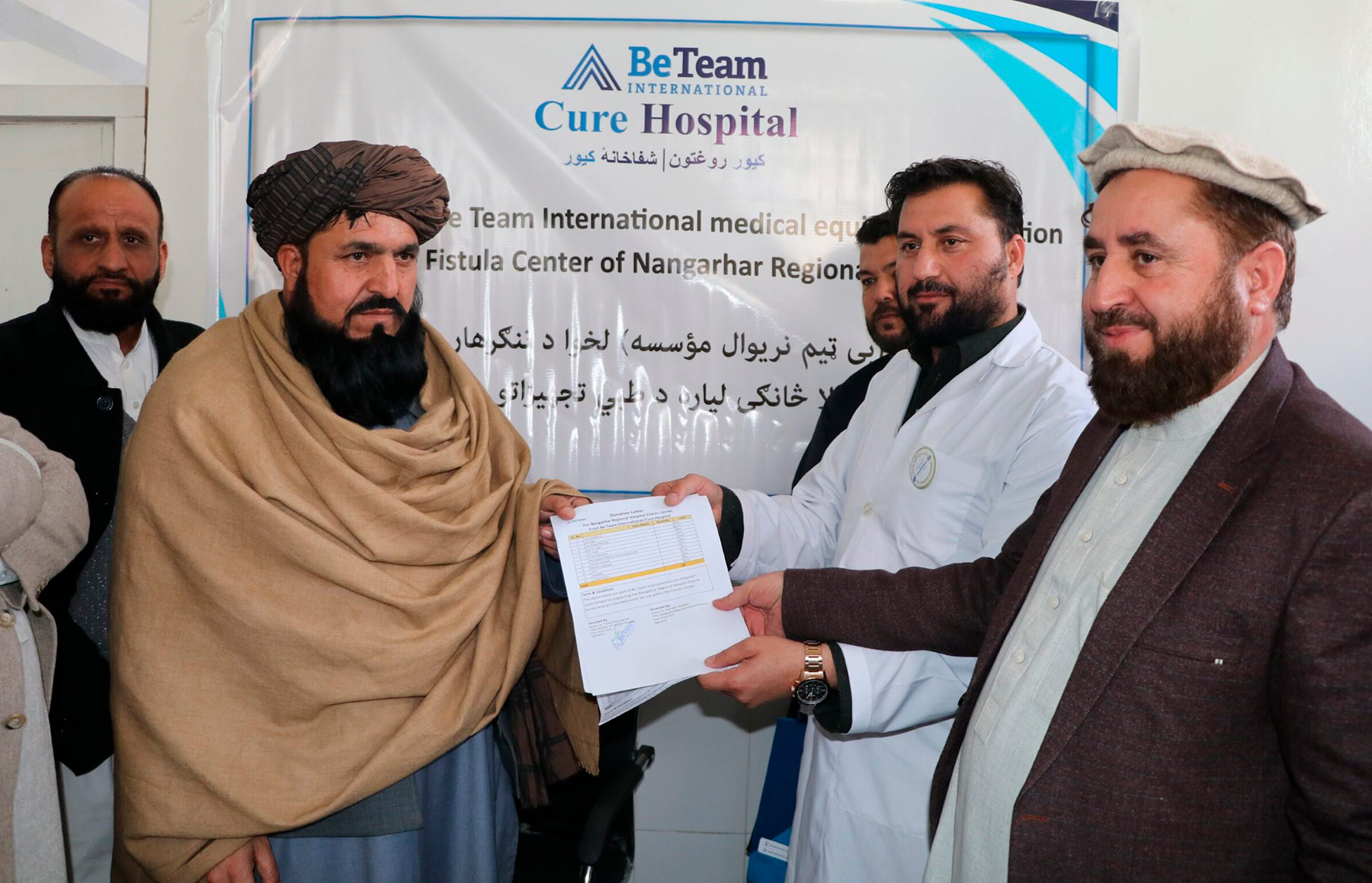Cure Hospital Donates Equipment and Training to Improve Healhcare for Afghans
