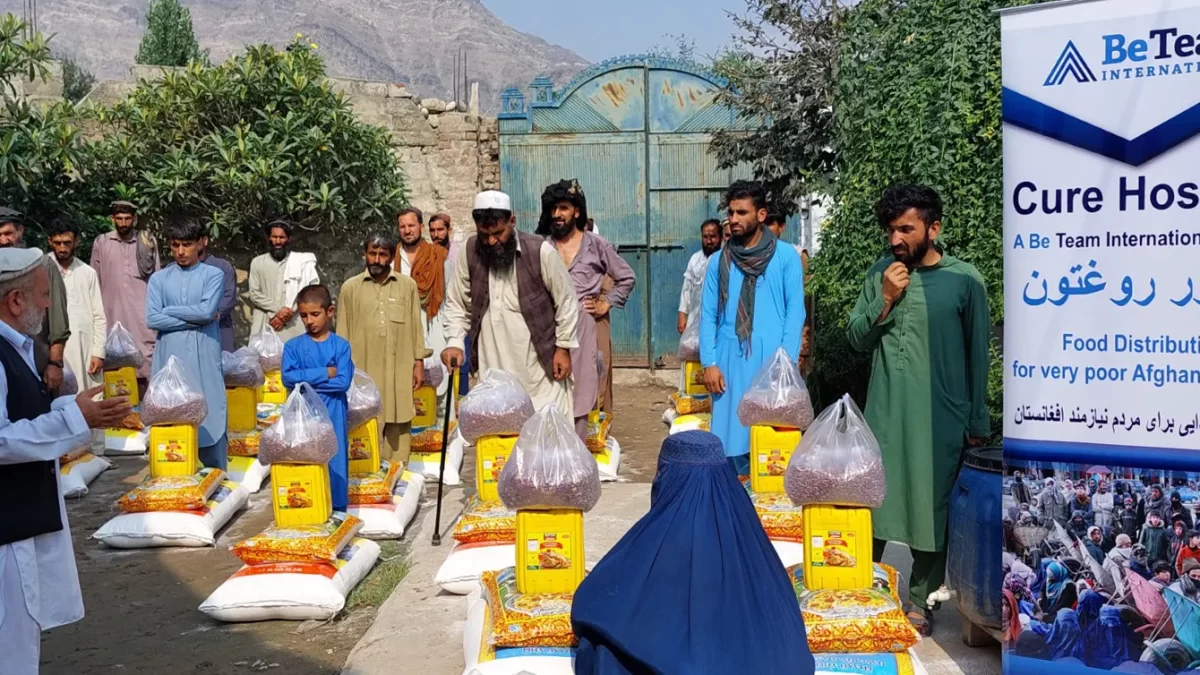 Be Team’s Cure Hospital Food Distribution Program